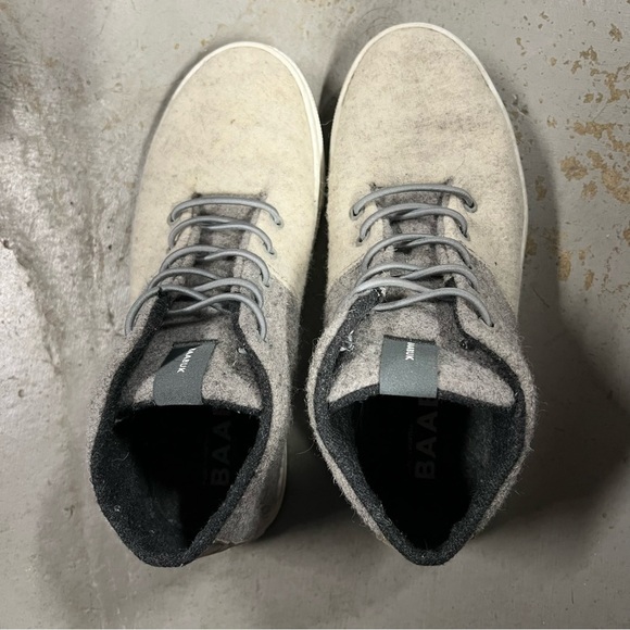 Baabuk Sky Wooler Shoe in Middle Grey Size 36 EUC - Picture 10 of 13